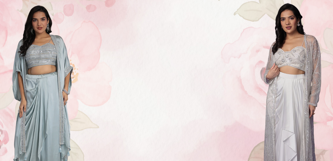 5 Stunning Indo-Western Outfit Ideas for New Year Parties - Stylish Party Wear Dresses at Zari Jaipur