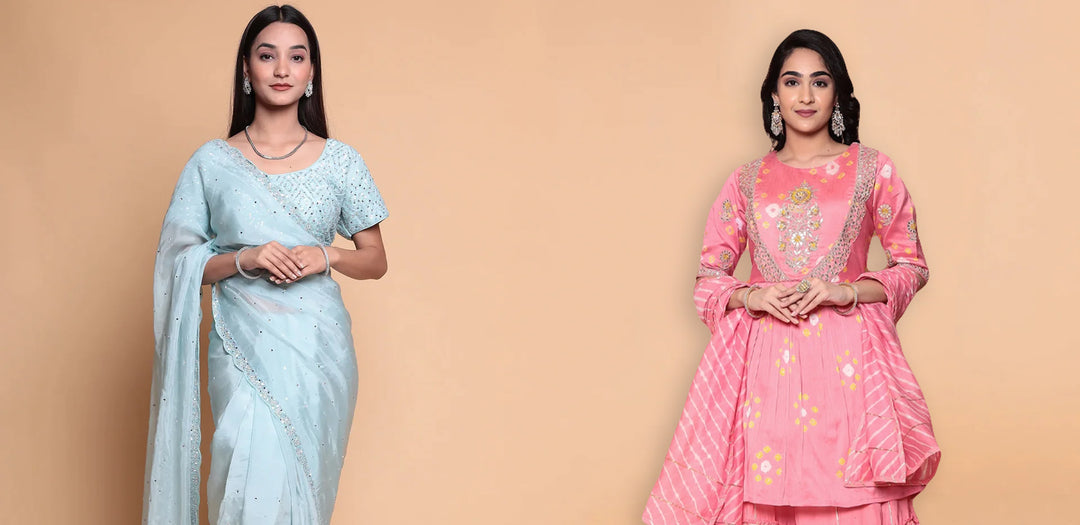 Ethnic Wedding outfit idea for bridesmaids trending this summer