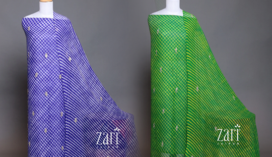 This Season of Love, Shift to Unstitched suits with Zari Jaipur