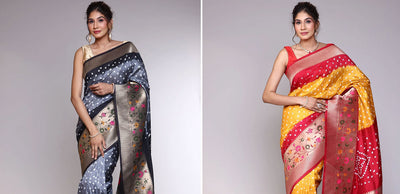 From Traditional to Trendy: How Bandhej Sarees Have Evolved Over Time