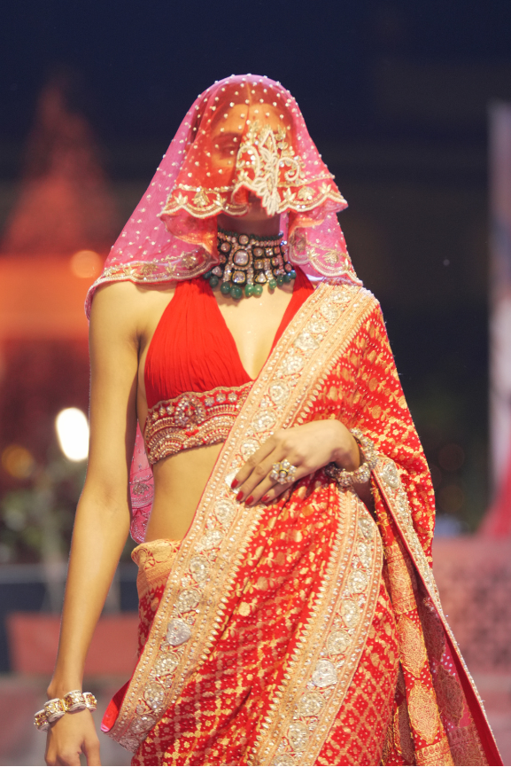 Royal Crimson Pure Khaddi Georgette Saree with Silver Coin Work