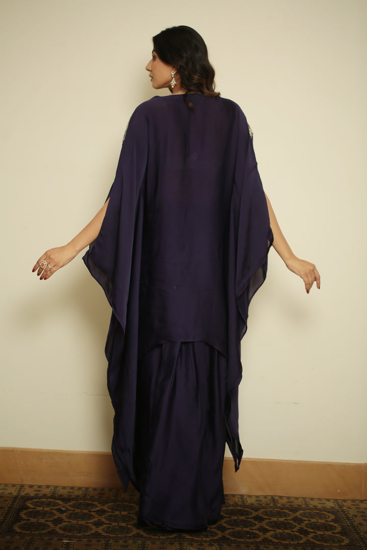 organza Indowestern with Zari Embroidery, Dabka Work, Cutdana Work ,Sequin Work, Thread Embroidery, Bead Work work.