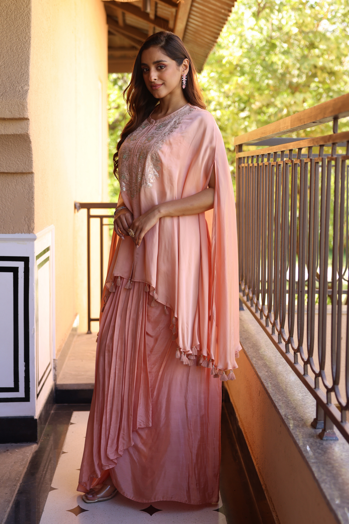 Satin Indo Western 