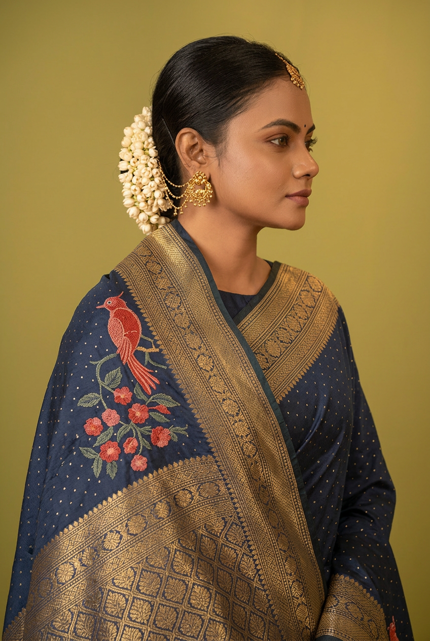 Pure handloom Banarasi Saree