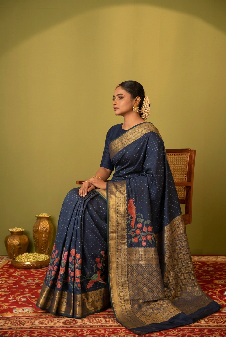 Pure handloom Banarasi Saree