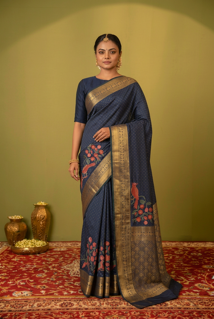 Pure handloom Banarasi Saree