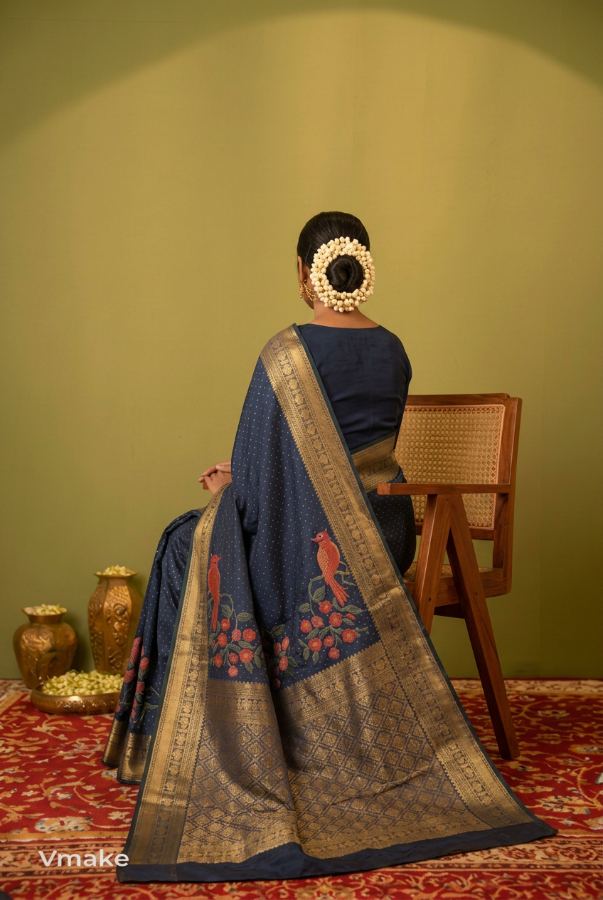 Pure handloom Banarasi Saree