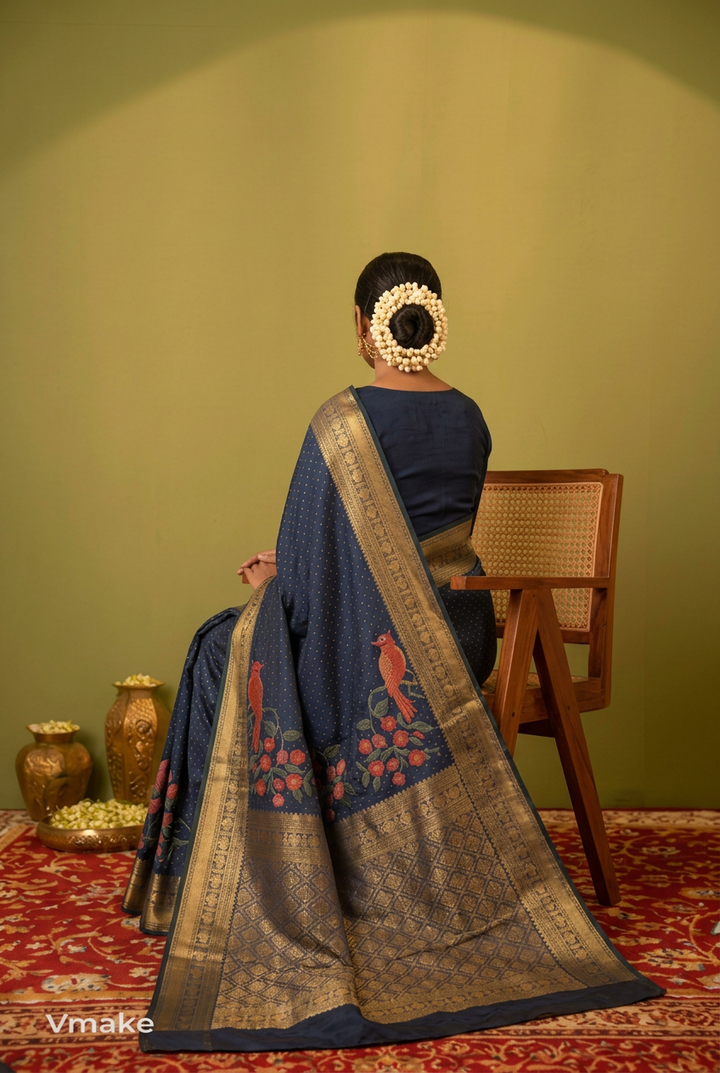 Pure handloom Banarasi Saree