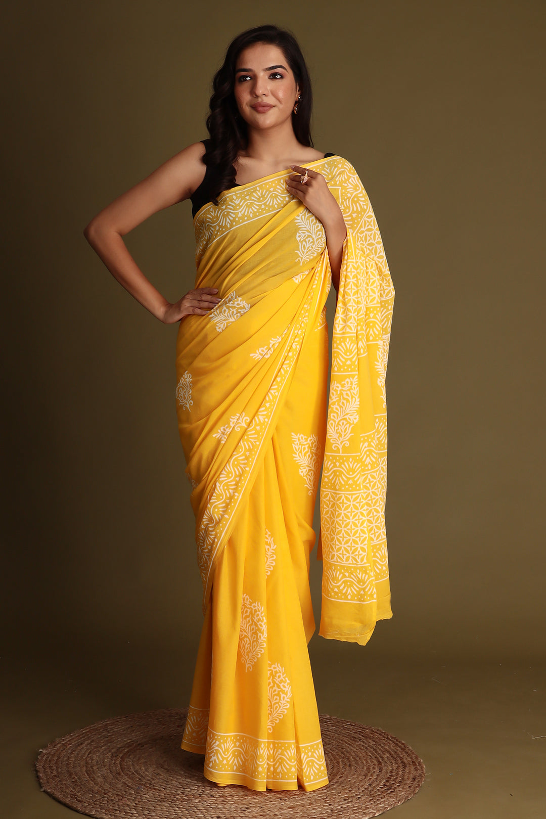 Printed Cotton Saree