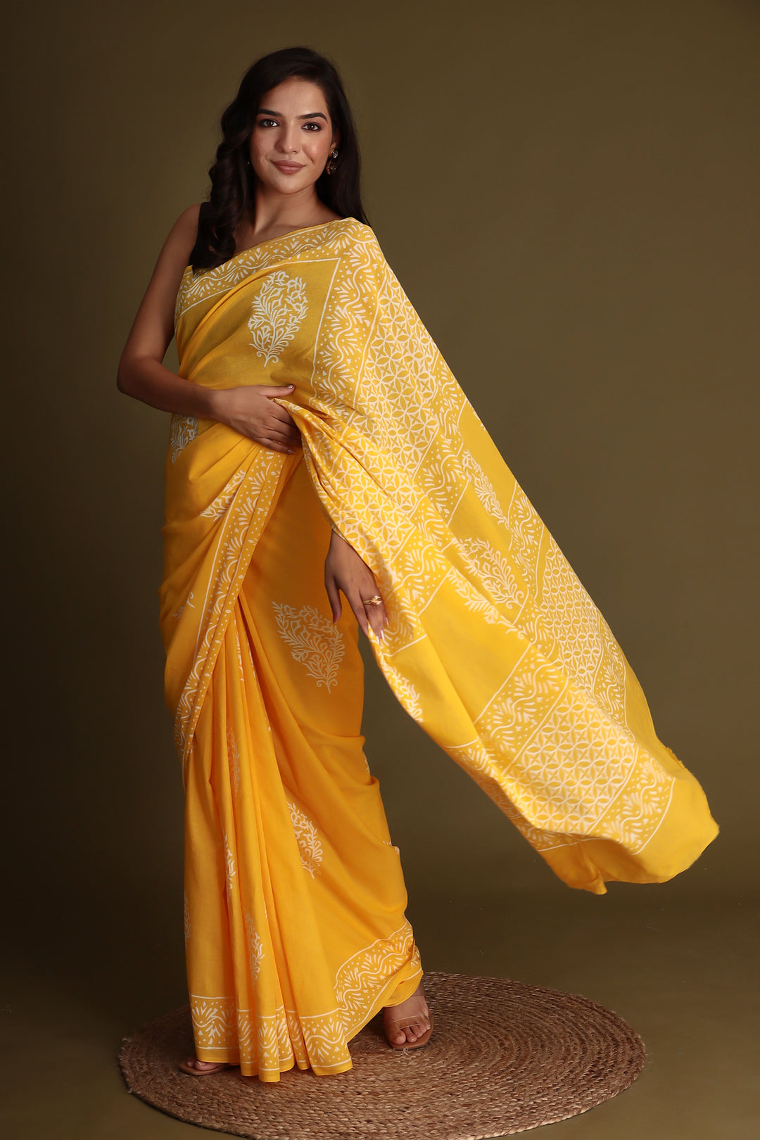 Printed Cotton Saree