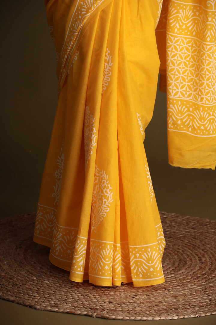 Printed Cotton Saree