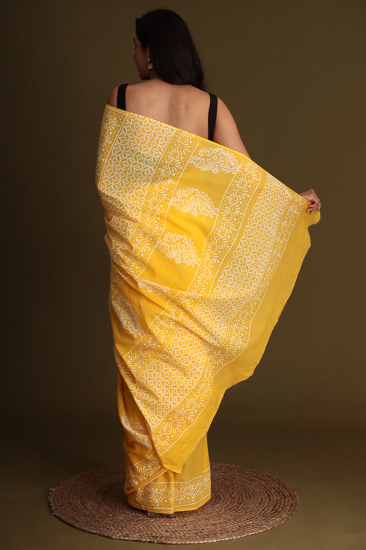 Printed Cotton Saree