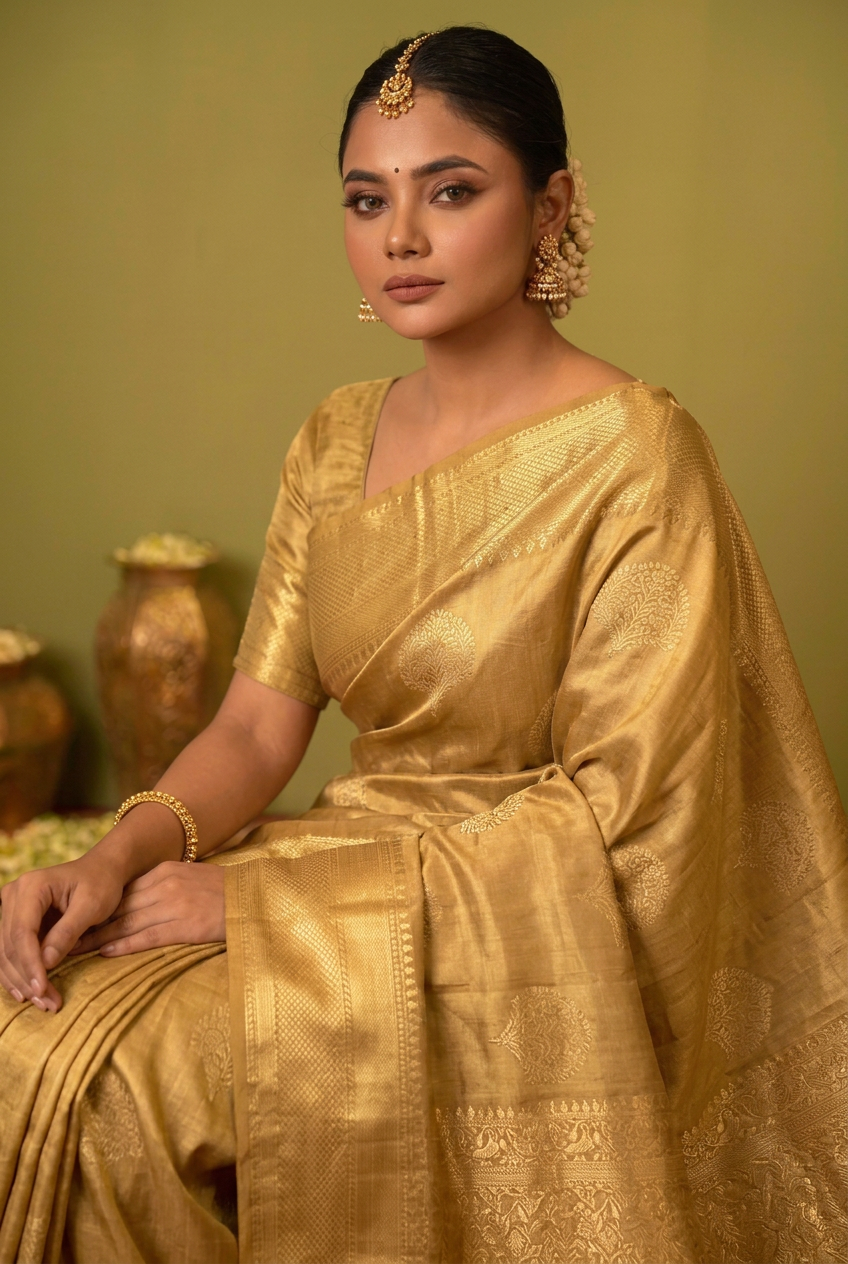 Pure handloom Banarasi Saree