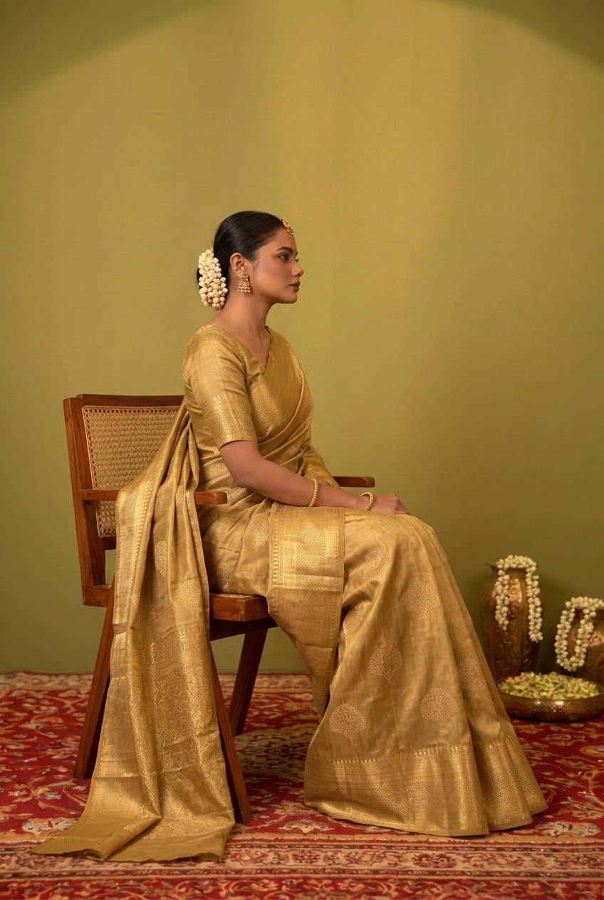 Pure handloom Banarasi Saree