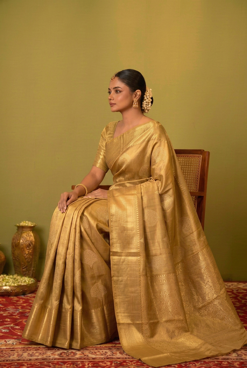 Pure handloom Banarasi Saree
