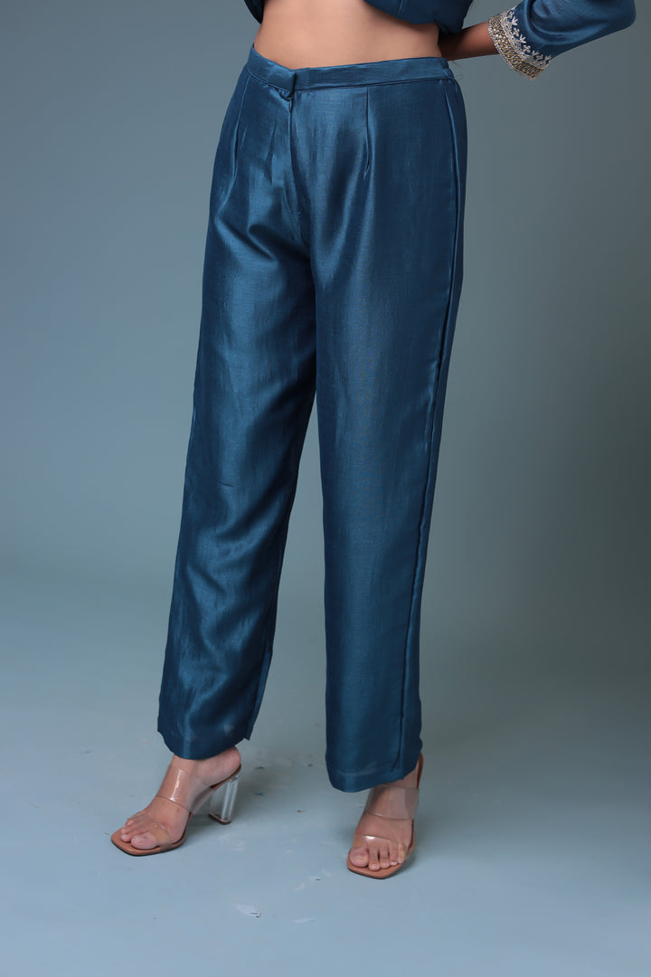 Chinon Suit with Embroidered work.