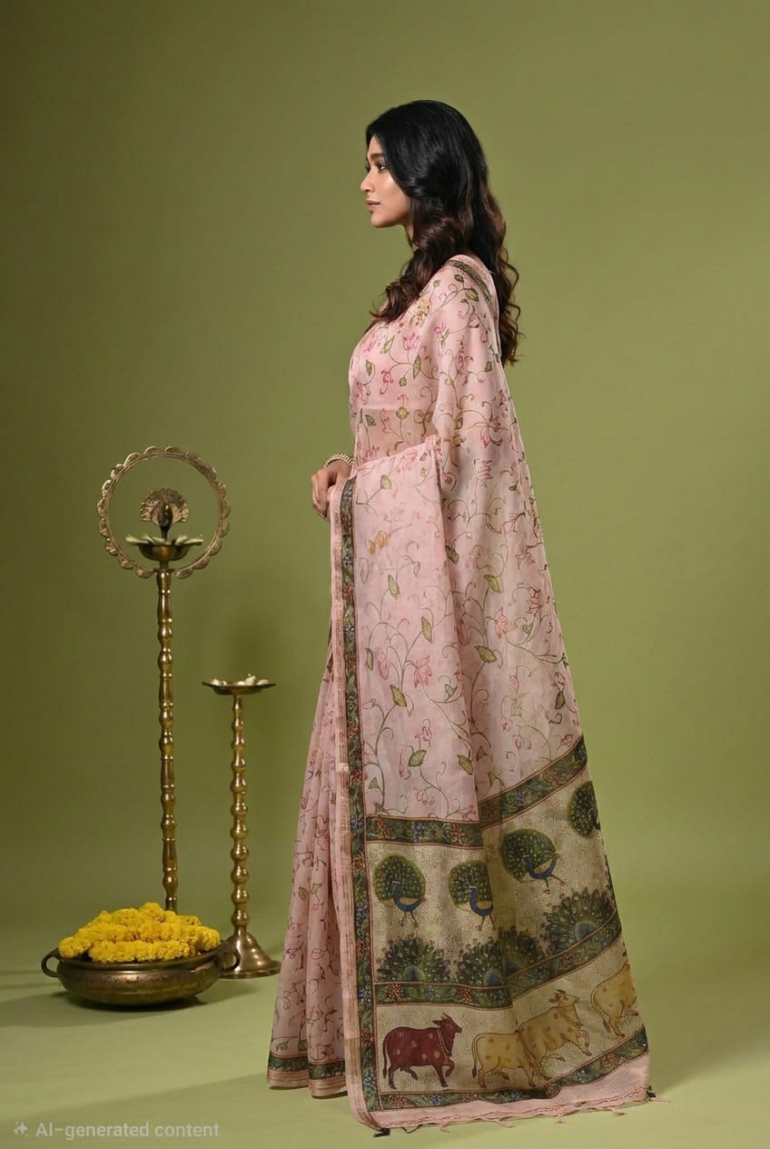 Pure handloom Banarasi Saree