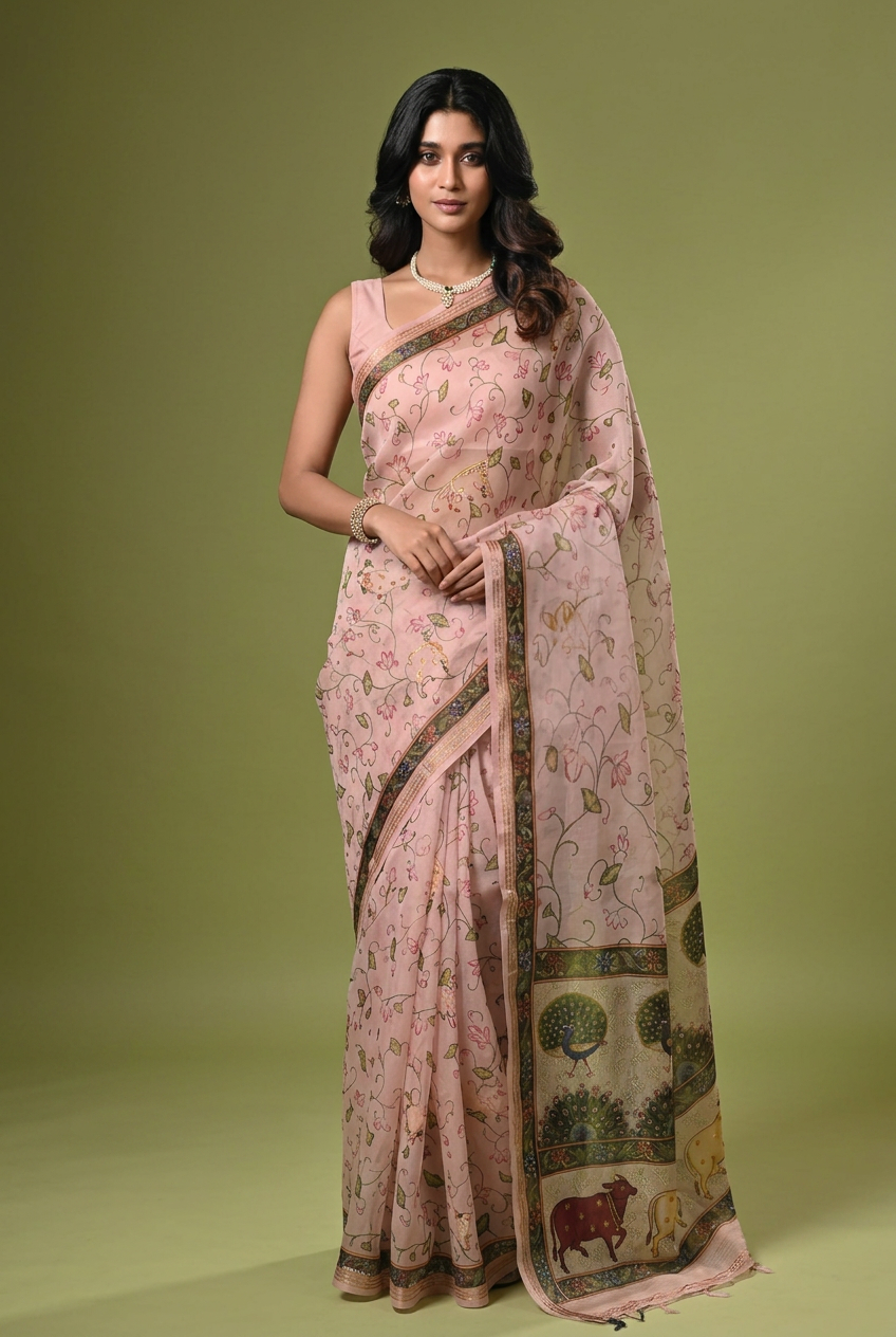 Pure handloom Banarasi Saree