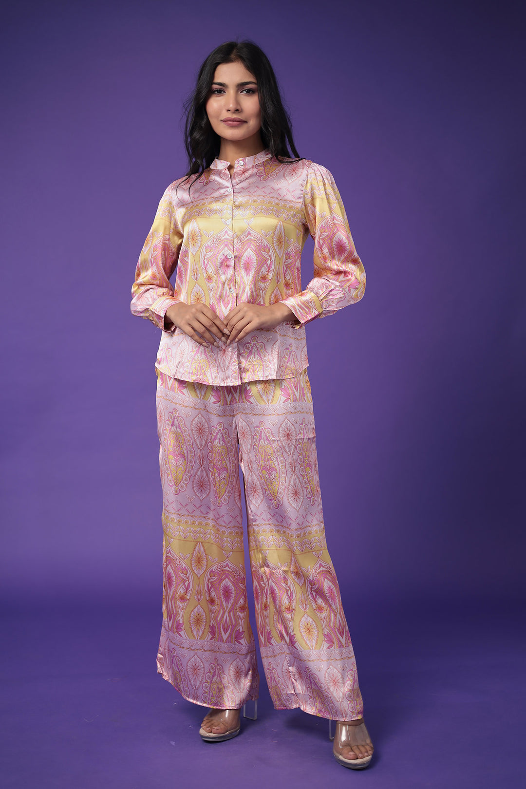 Indian wear, traditional wear, womens wear, ethnic wear, Co Ord Set, Printed Co Ord Set 