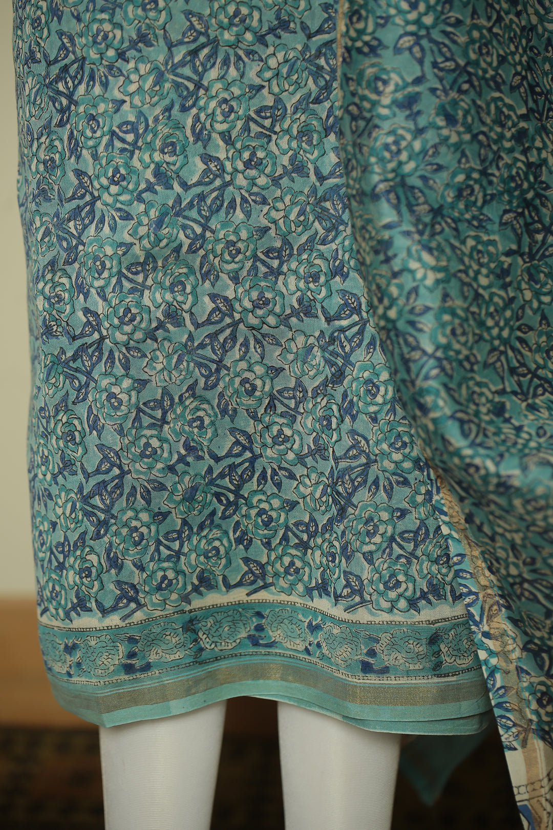 Printed Cotton Unstitched Suit