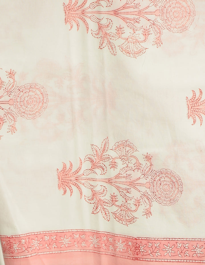 Printed Cotton Unstitched Suit