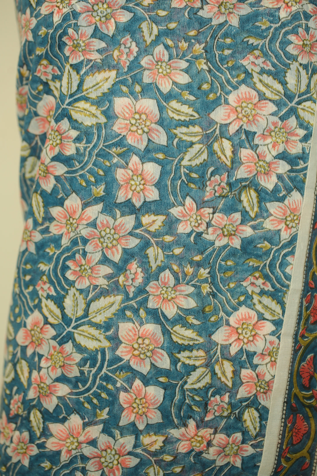 Printed Cotton Unstitched Suit