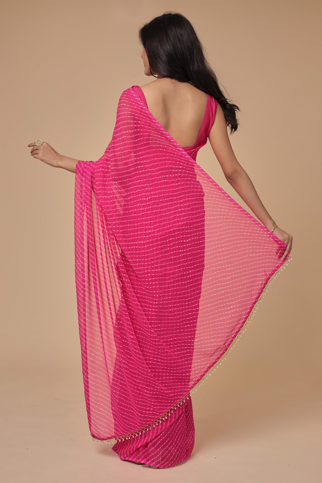 Mothra Leheriya Georgette Saree