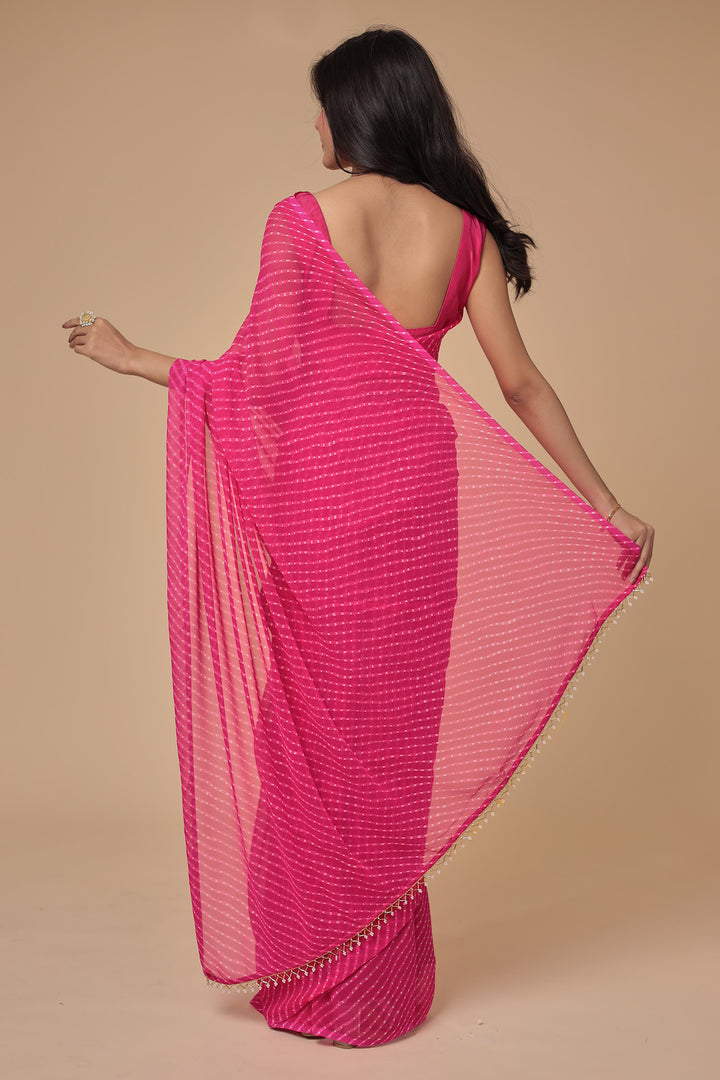 Mothra Leheriya Georgette Saree