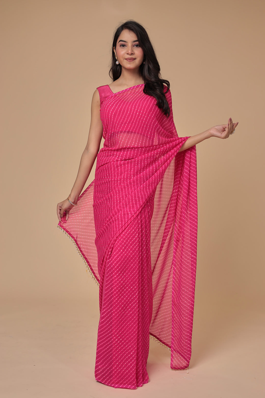 Mothra Leheriya Georgette Saree