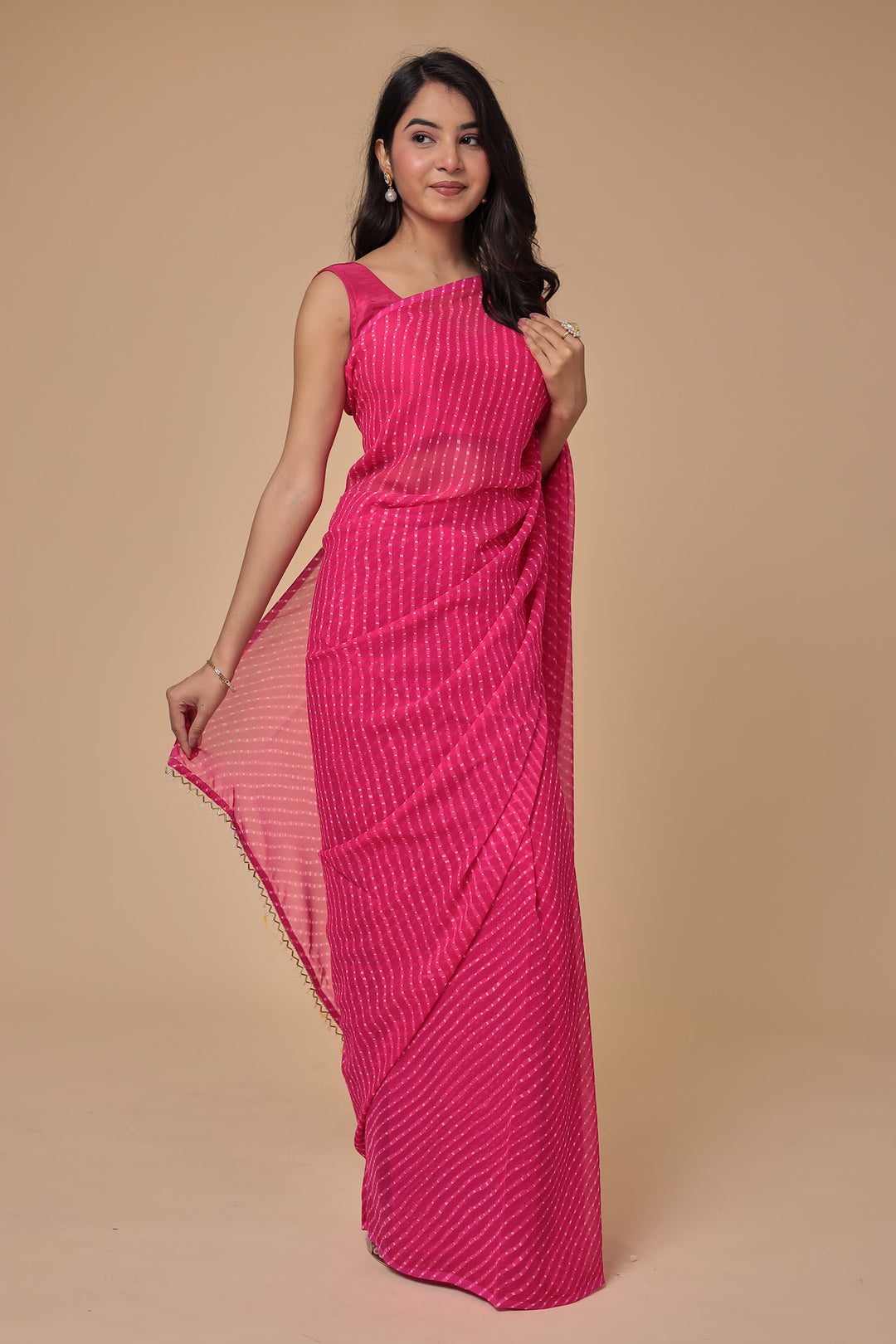 Mothra Leheriya Georgette Saree