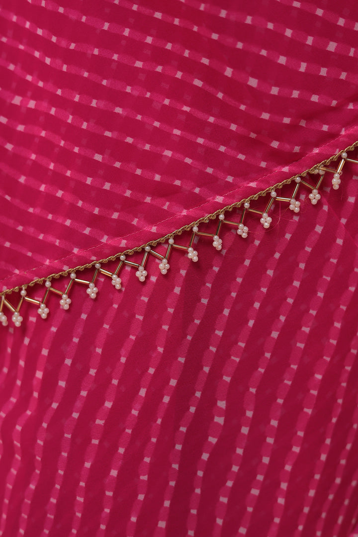 Mothra Leheriya Georgette Saree