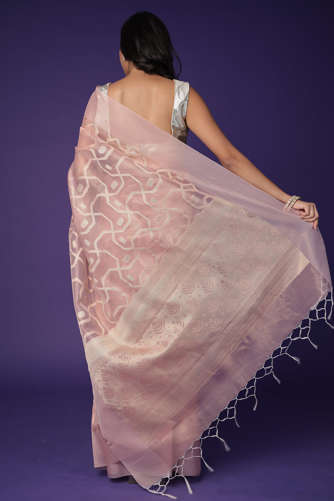 Banarasi Hand Woven Tissue Saree