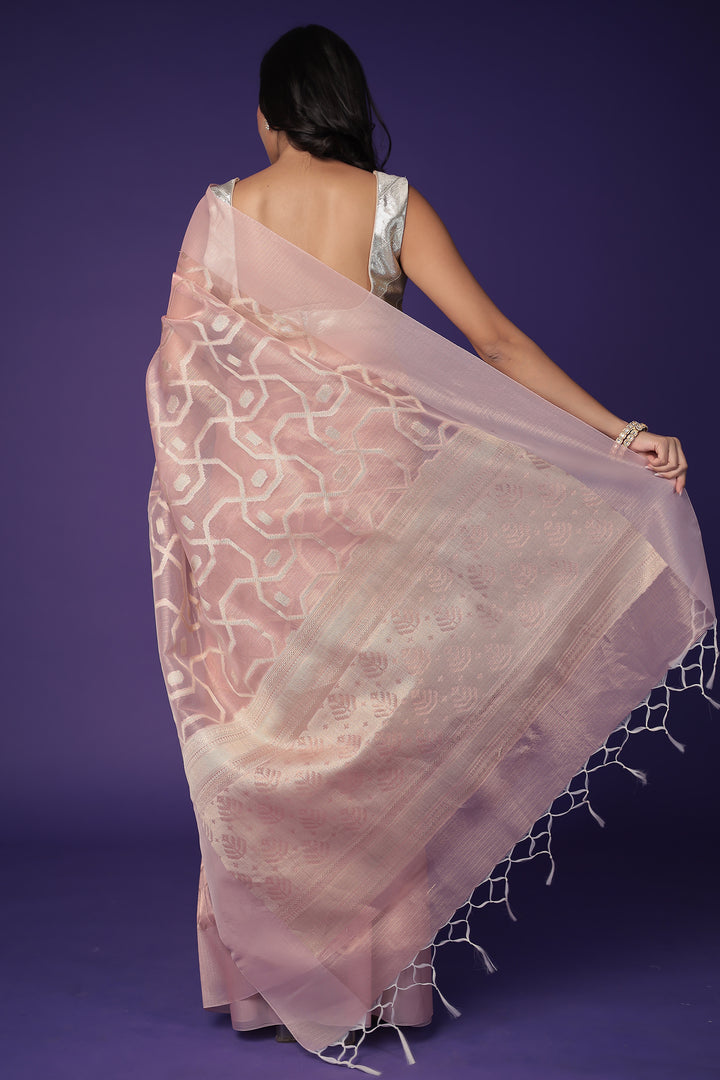 Banarasi Hand Woven Tissue Saree