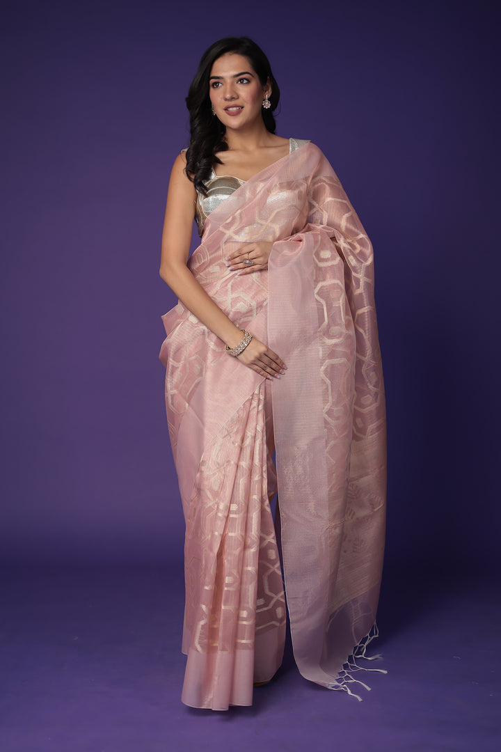 Banarasi Hand Woven Tissue Saree
