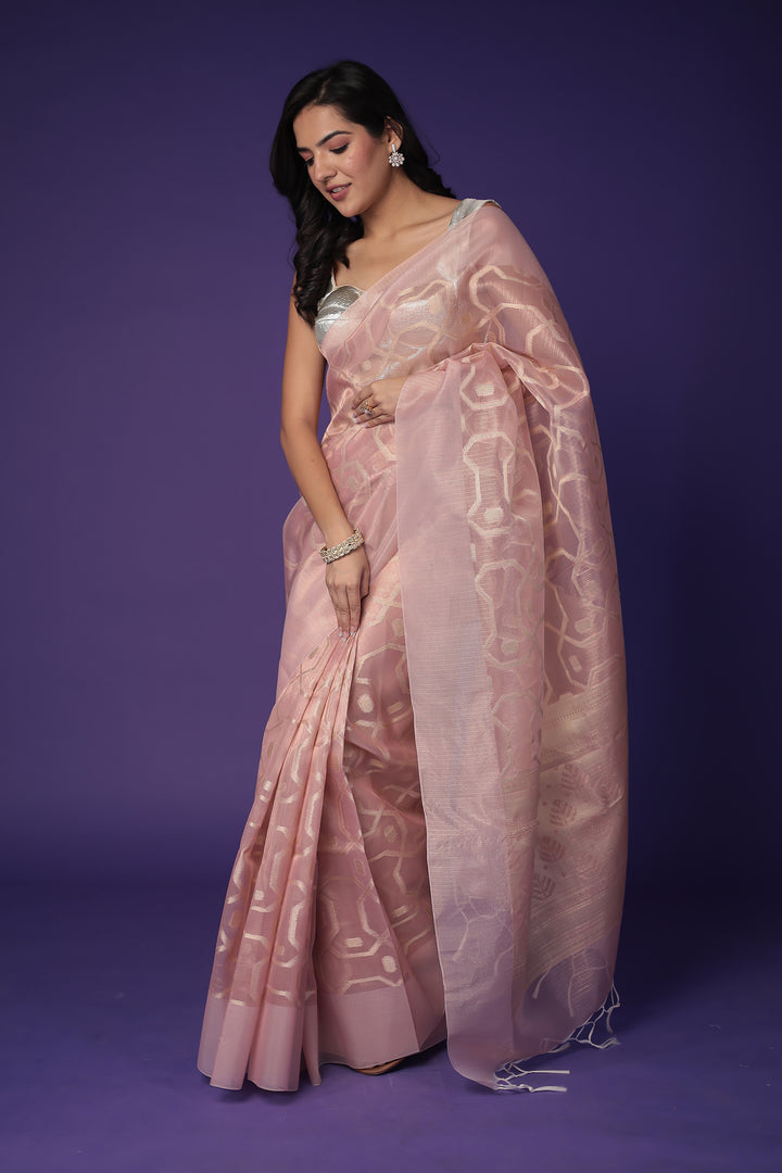 Banarasi Hand Woven Tissue Saree