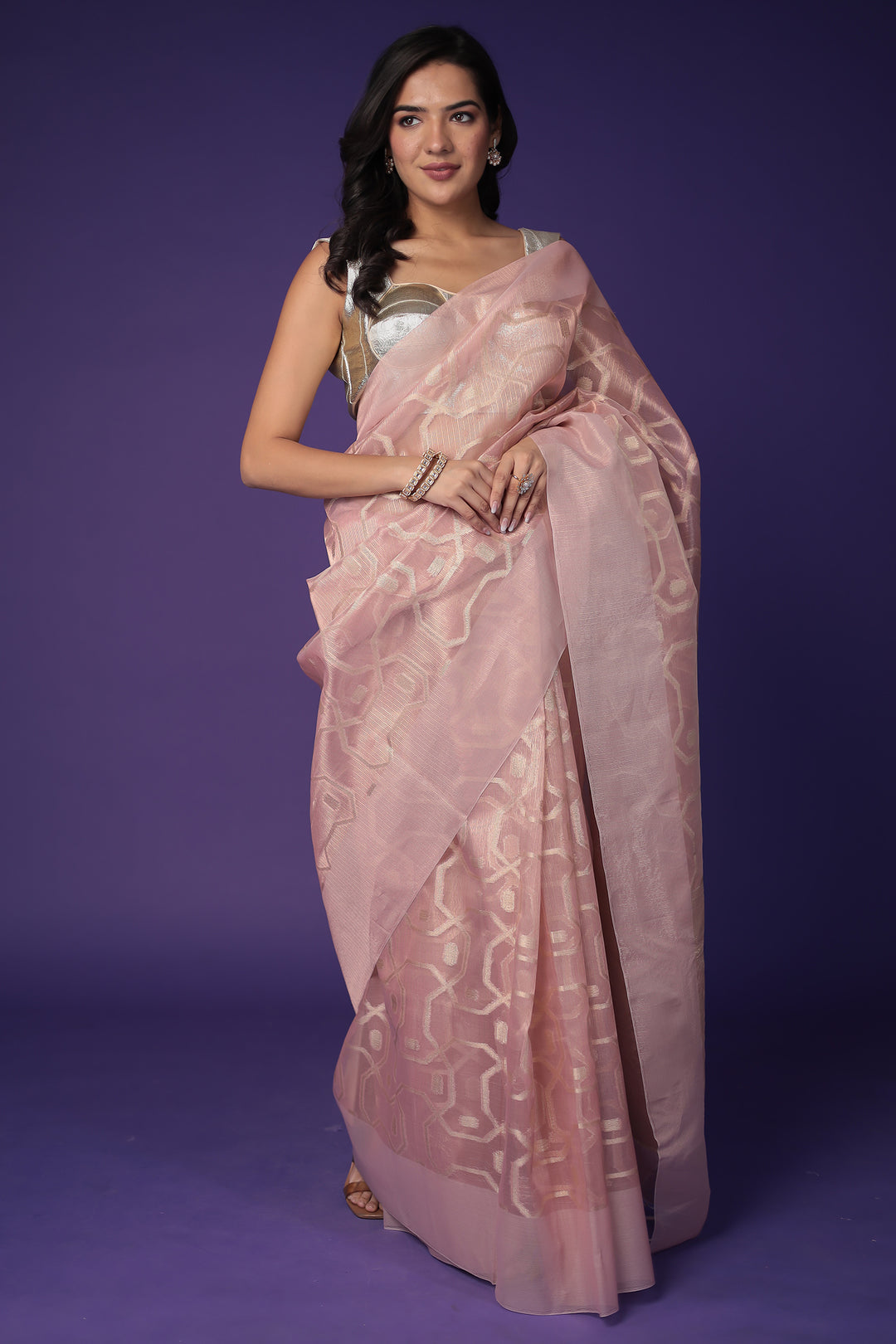 Banarasi Hand Woven Tissue Saree