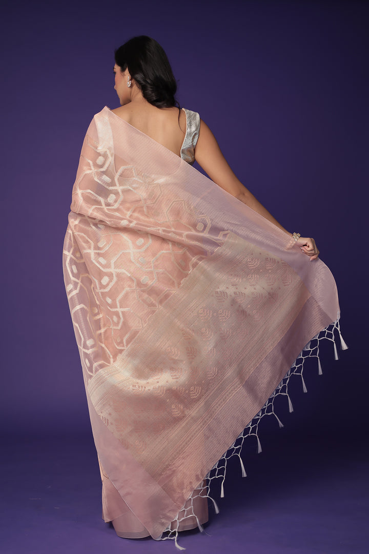 Banarasi Hand Woven Tissue Saree