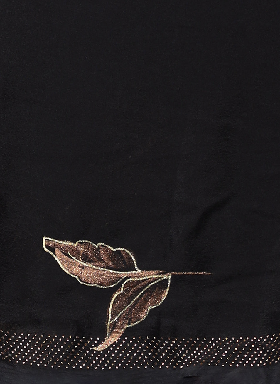 Chiffon Saree with Swarovski and Foil print