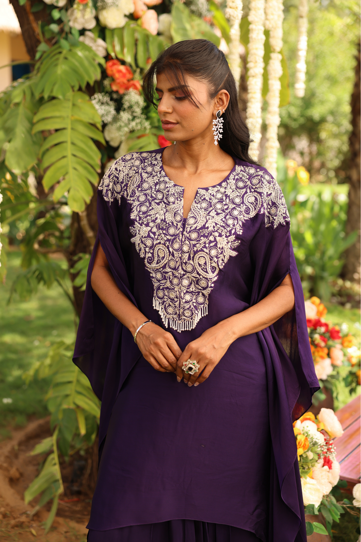 Purple Indo Western Online