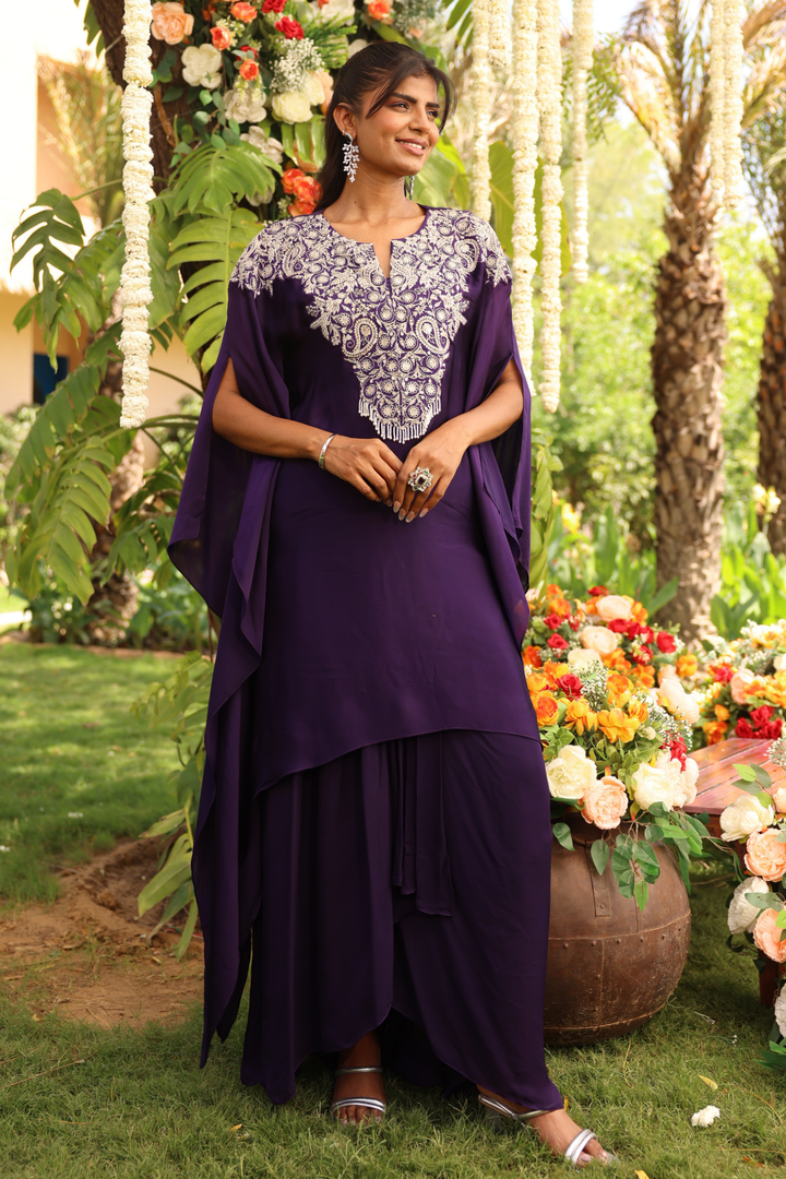 Organza Indo Western 
