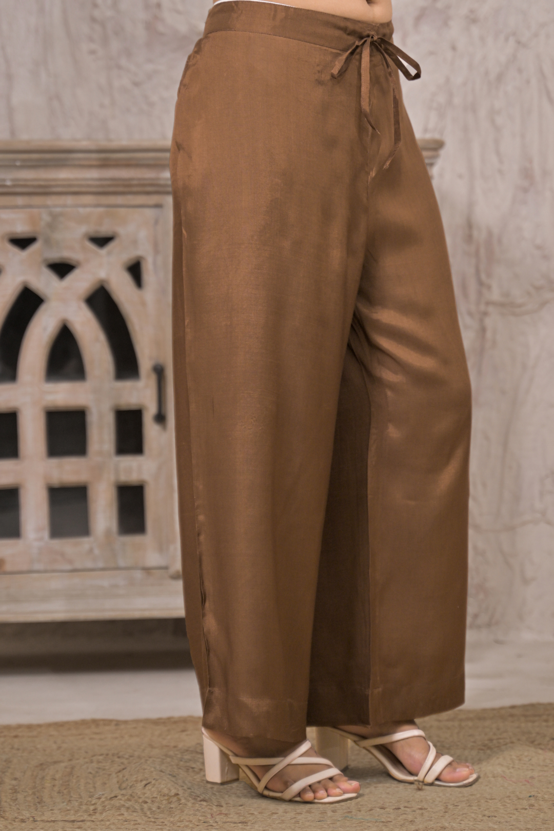 Floral print Silk blend Kurta