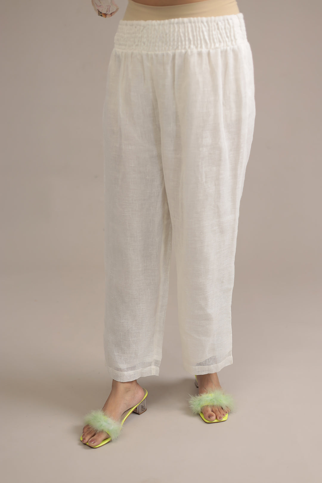 Printed Linen Kurta