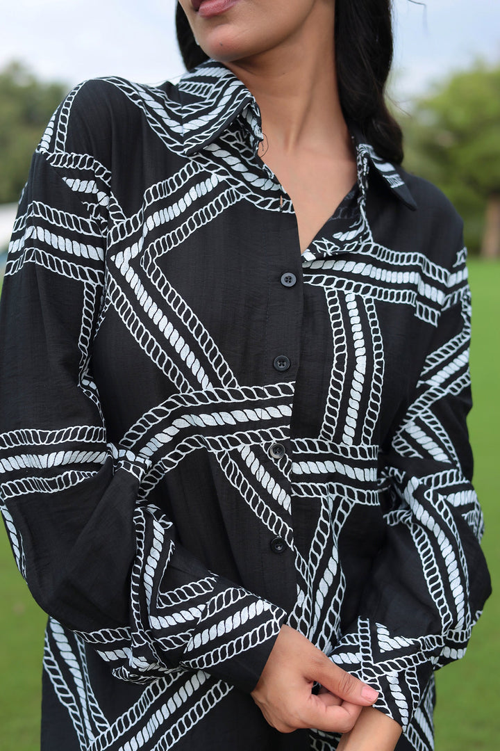 Party Wear Printed Co ords set