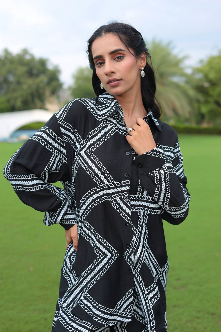 Party Wear Printed Co ords set