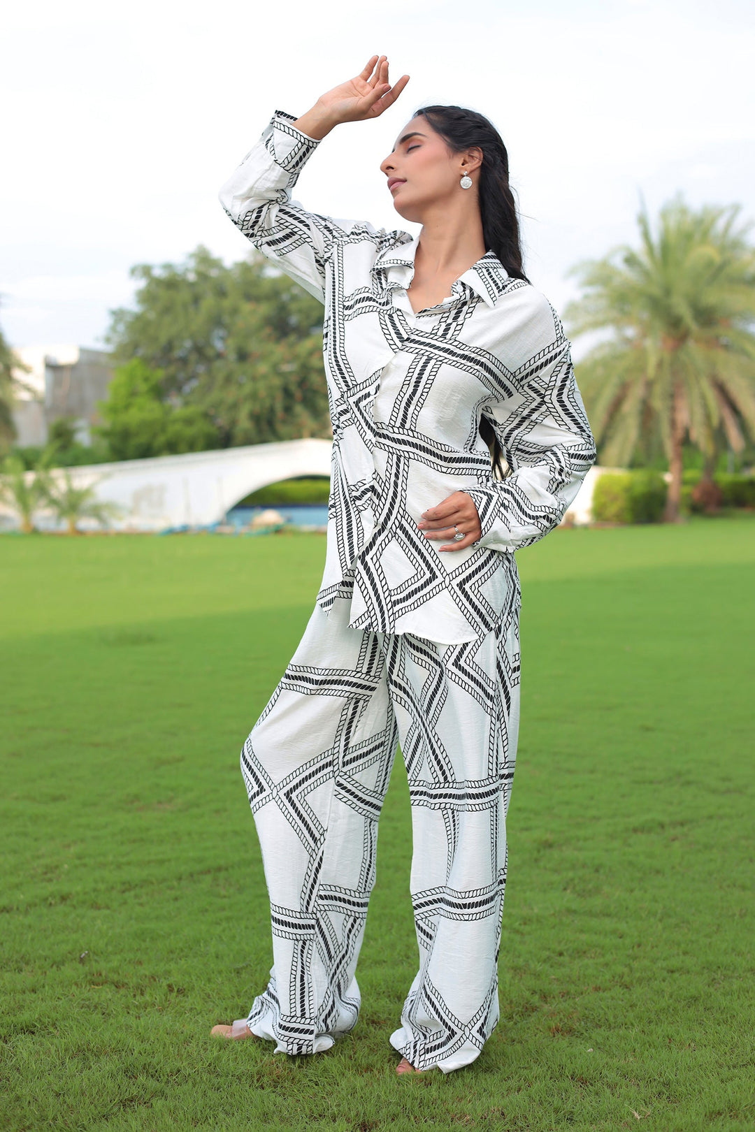 Printed Casual Co Ords Set