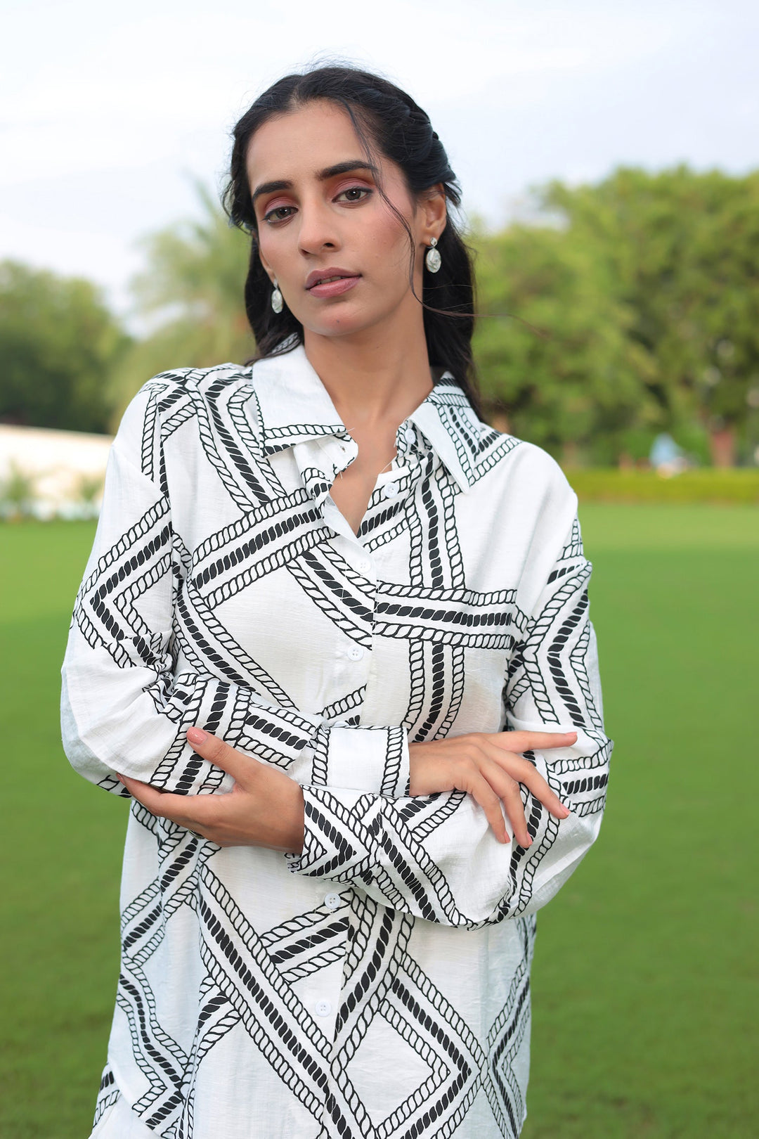 Printed Casual Co Ords Set