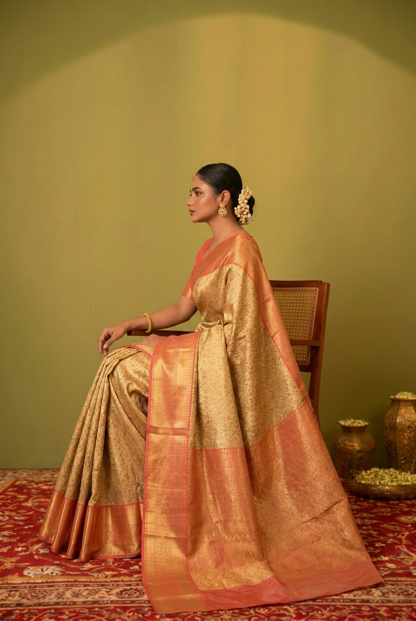 Pure handloom Banarasi Saree