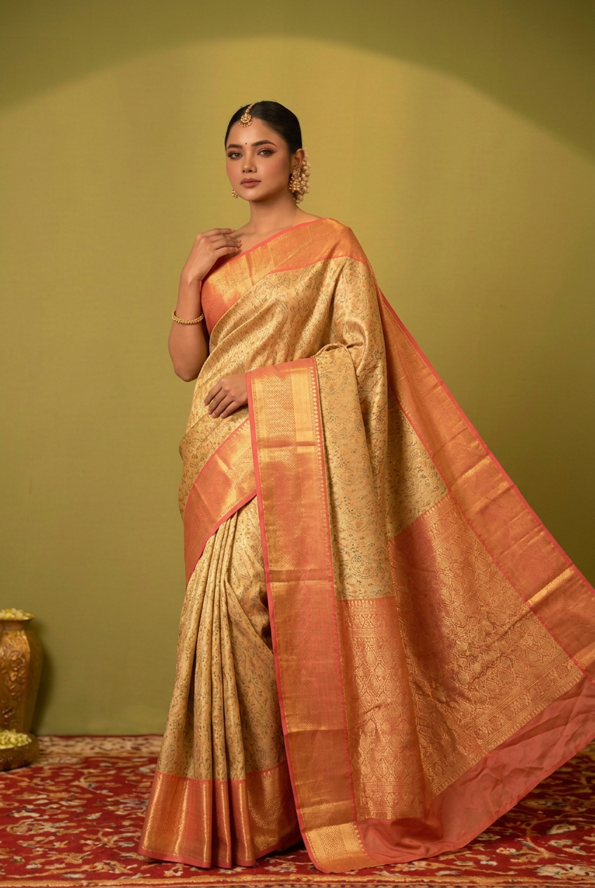 Pure handloom Banarasi Saree