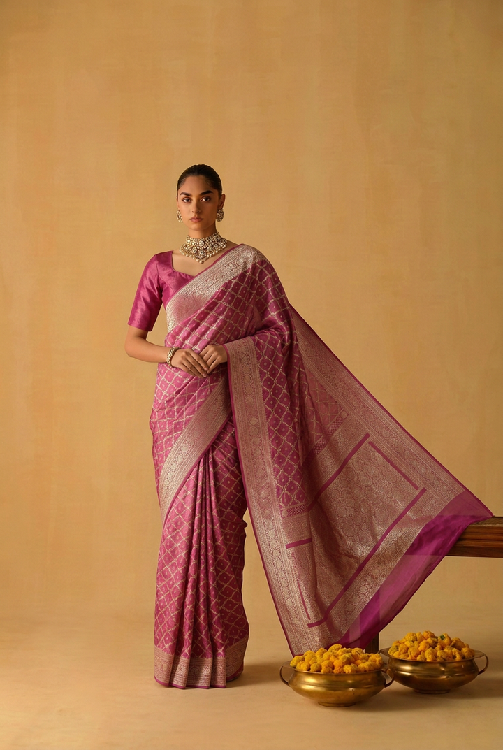 Pure handloom Banarasi Saree