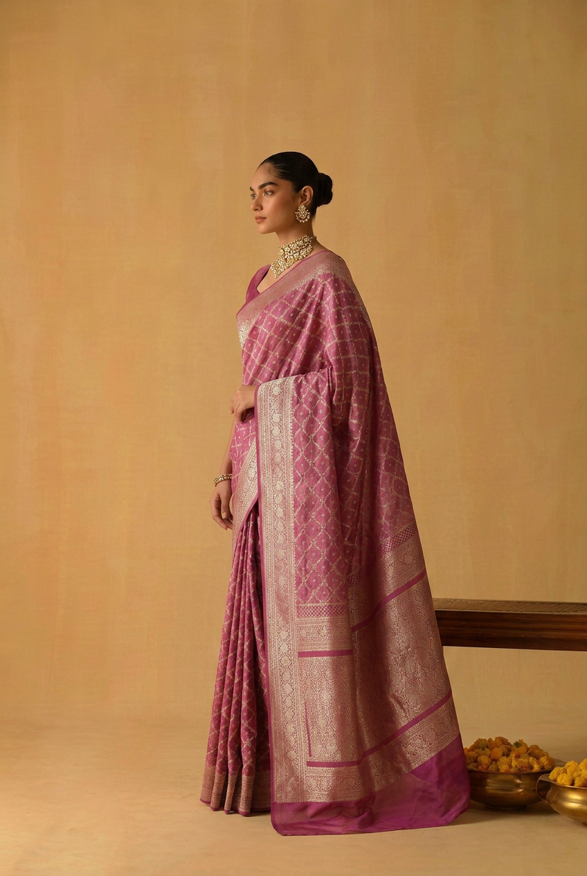 Pure handloom Banarasi Saree